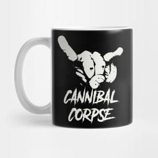 cannibal  horn sign Mug